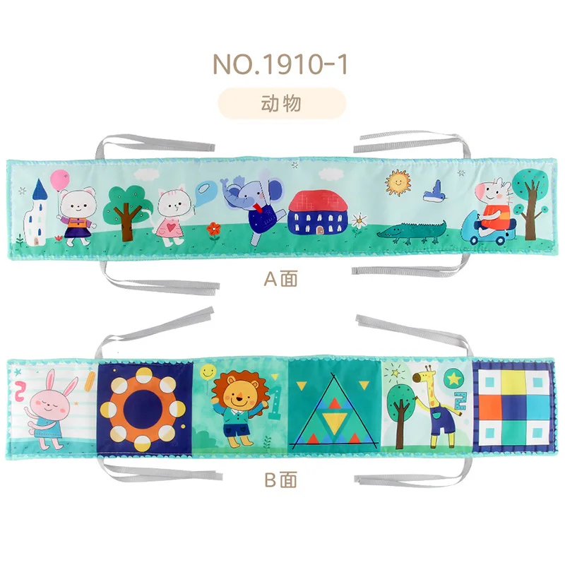 Child Newborn Sensory Soft Book Toys High Contrast Baby Cards
