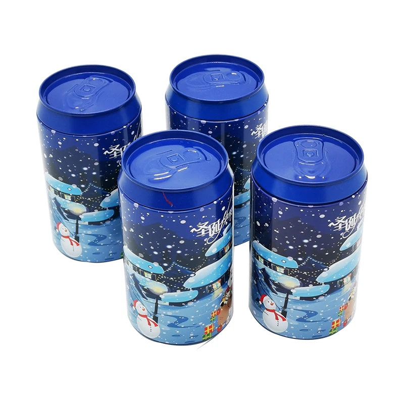 cloth packing tin cans cola shape metal can packaging for T-shirt/socks/underpants/briefs