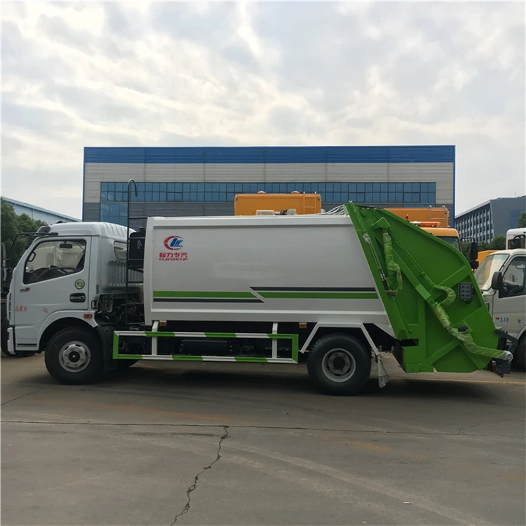 CLW Dongfeng 4x2 120hp 3 тонны уплотнитель мусора отходов транспортная тележка