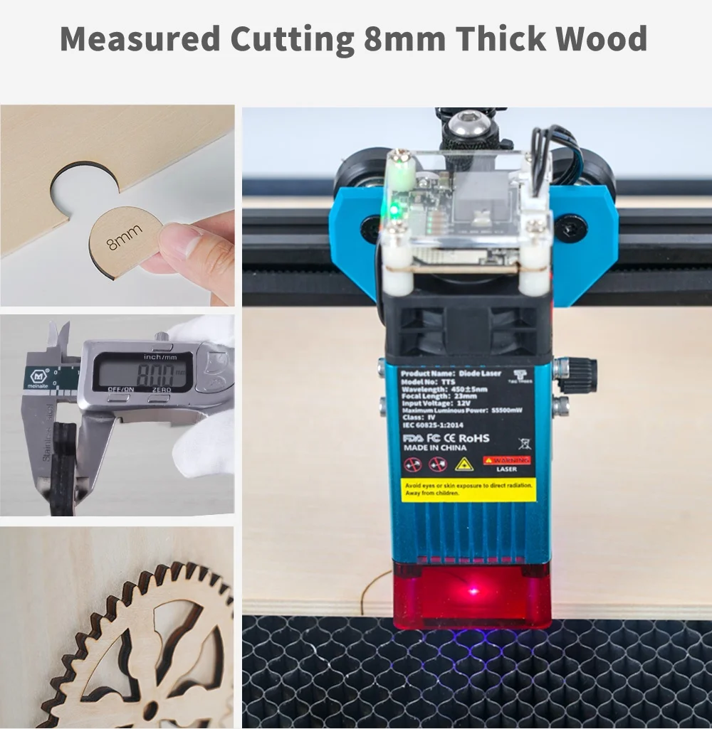 Tts10 Twotrees 3D Crystal Printer For Steel Plate Laser Engraving Machines