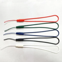 Оптовая продажа, короткий Цветной силиконовый ремешок на запястье для мобильного телефона