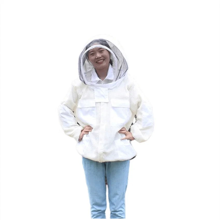 2021 new beekeeping is easy to reuse beekeeping clothing to provide outdoor work  bee Jacket
