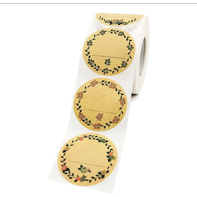 2022 Hot Sale New Design Self-Adhesive Label Customizable Sticker Label