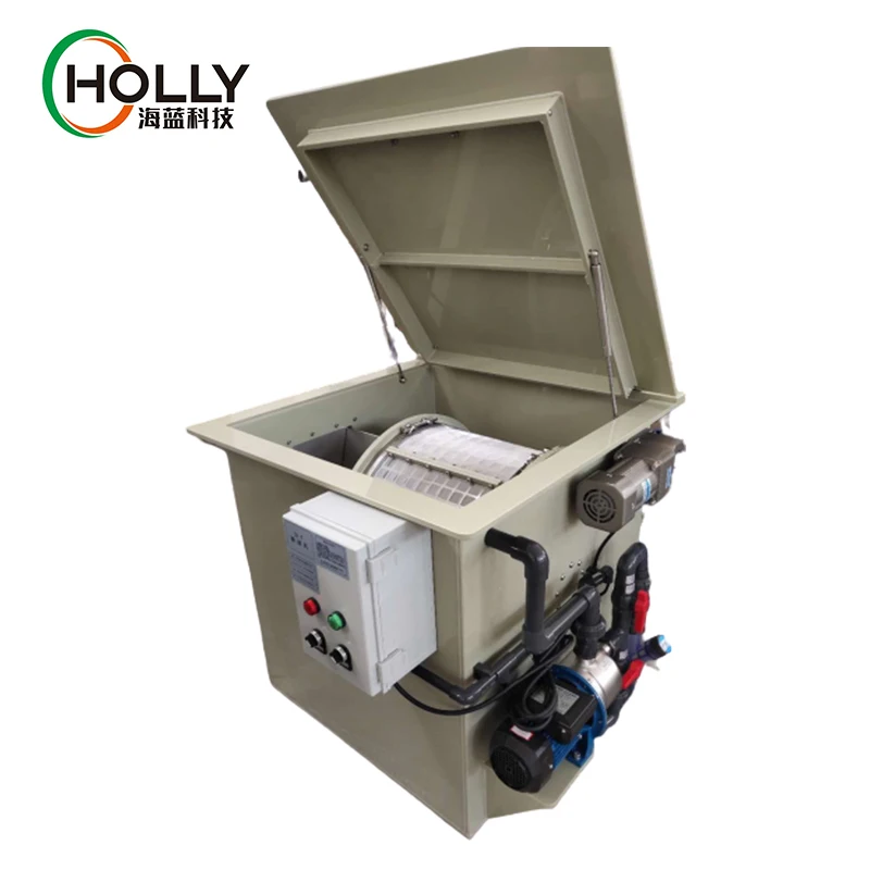 High Quality Stainless Steel Drum Filter for Koi Pond