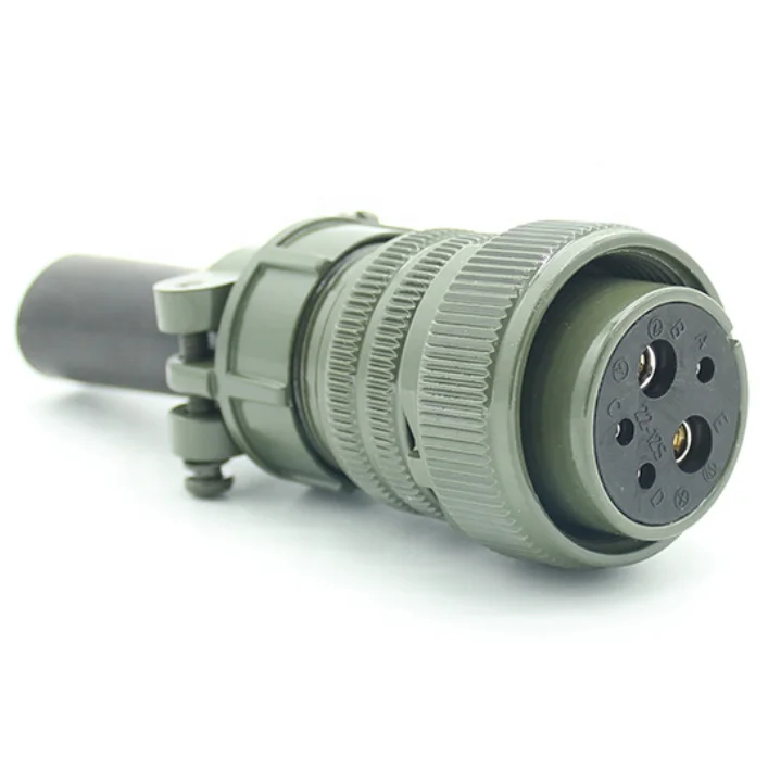 [GIET]MS3106A-22-12S 12P straight connector SGM7A MS3106A 5pin electrical waterproof military connector for yaskawa