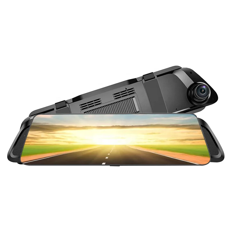 Заводская Продажа 9,66 дюймов FHD 1080P 4G зеркало заднего вида Android 8,1 Автомобильный Gps навигатор с Dvr