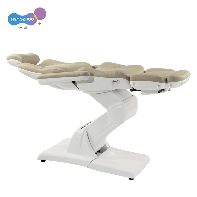Wholesale Electric Facial Bed for Beauty Salon  Height Adjustable Tattoo Massage Table with 3D Pillow