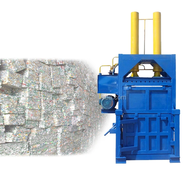 Hydraulic Vertical waste paper/cardboard/plastic bottles/press and baler