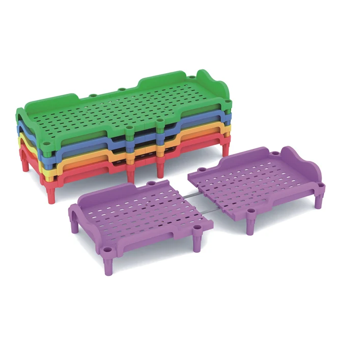 Kindergarten Preschool Sleeping Equipment Wooden Beds Custom Design Modern Natural for Kids Toddlers Home Furniture Wood Tongyao