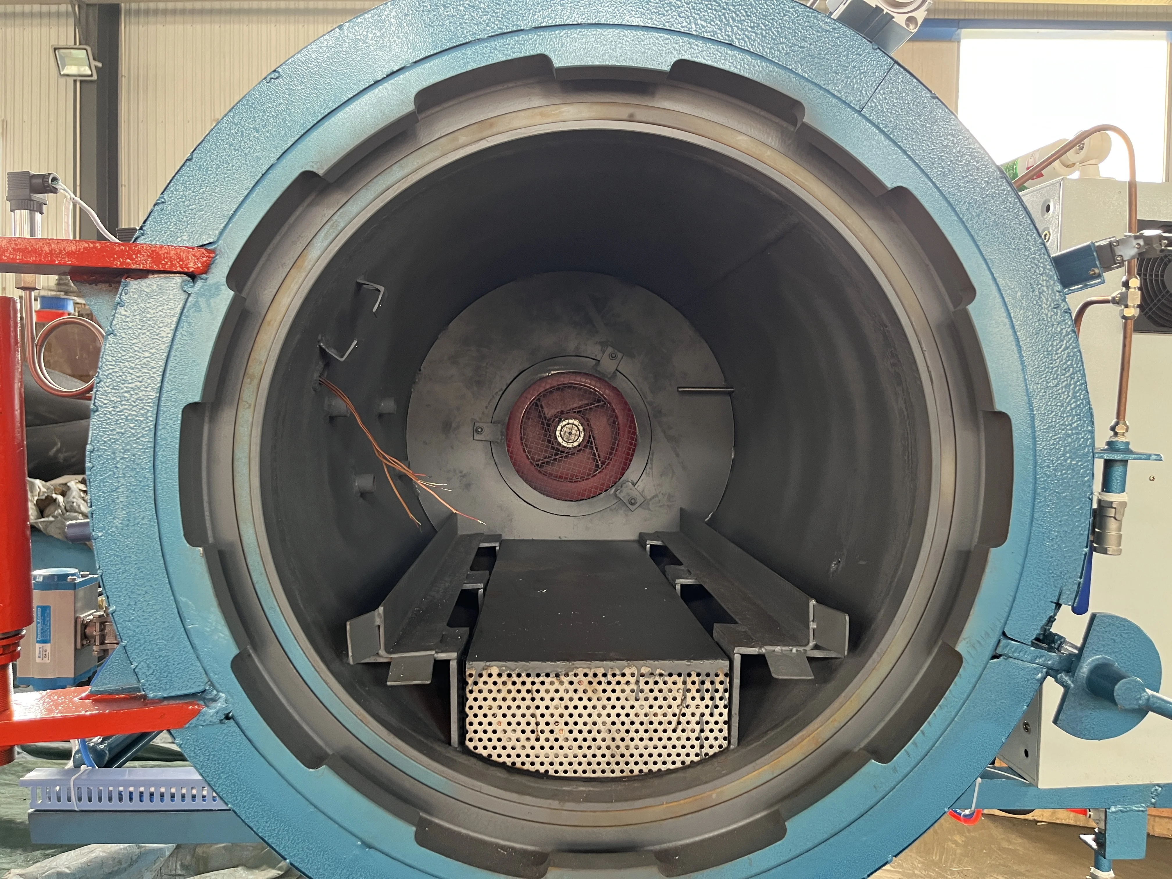 Automatic 150L Steam Sterilizer Horizontal Farm Mushroom Autoclave Canned Food Used Components Substrate Sterilizer