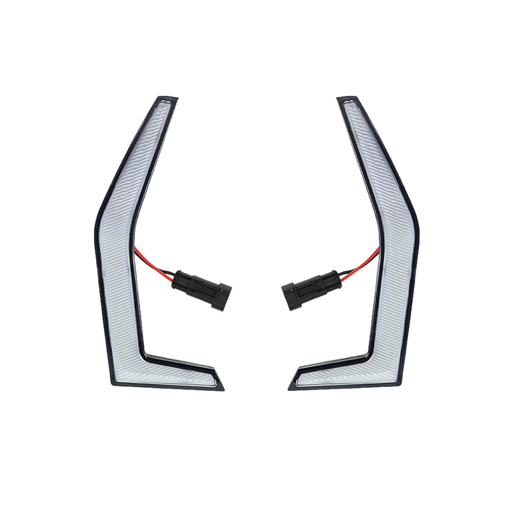 For Kawasaki Teryx KRX 1000 2020 2021 2022 LED Front Signature Accent Light Grille Lamps