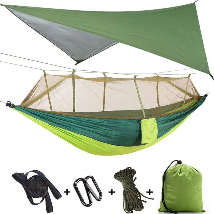 double waterproof portable folding mosquito net for outdoor camping outdoor canopy hammock