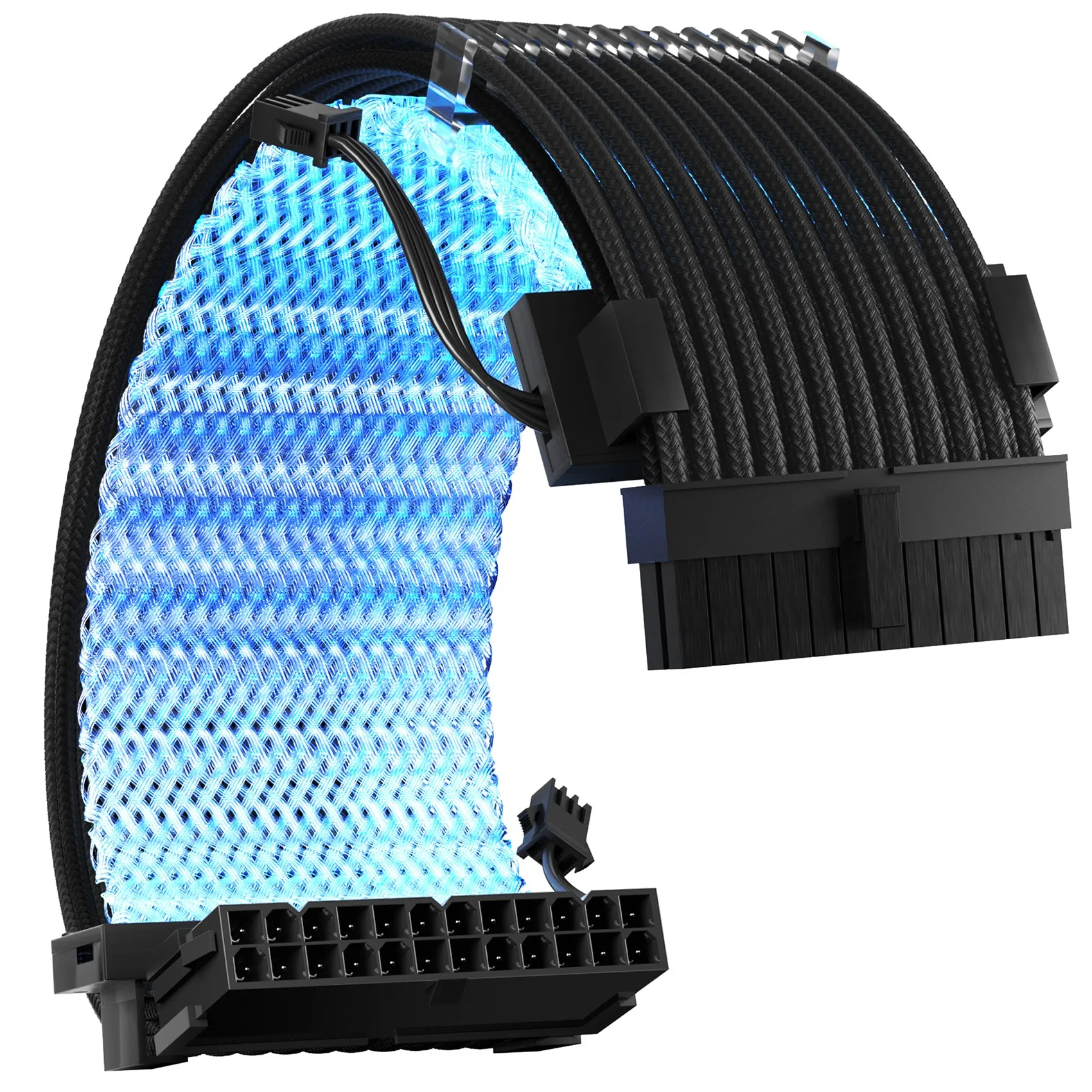 5V 3Pin 18AWG RGB PC Cable 24pin argb psu cable extensions