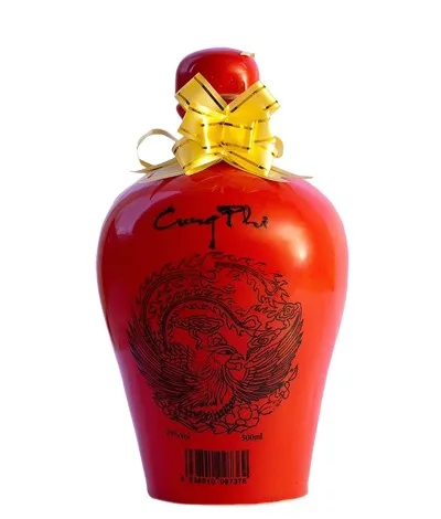 Cung Phi Whisky Bottle With Alcoholic Beverage Grains And Herbs Compound Distilled