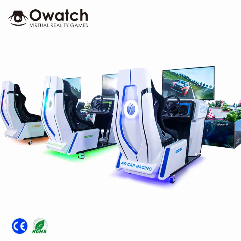 Multi-player AR Racing New Technology Indoor Arcade Game Machine for Kids Arcade Games