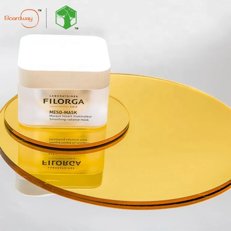 China Factory 2mm 3mm Gold Mirror Acrylic Sheet for Decoration Displays