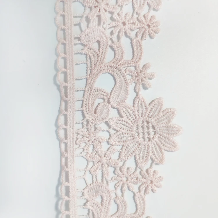 Hot Sale wholesale water soluble lace 8cm clothing accessories skirt elastic lace