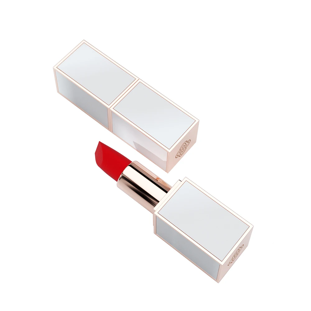 make up lip stick private label long lasting and high quality lipstick with white tube