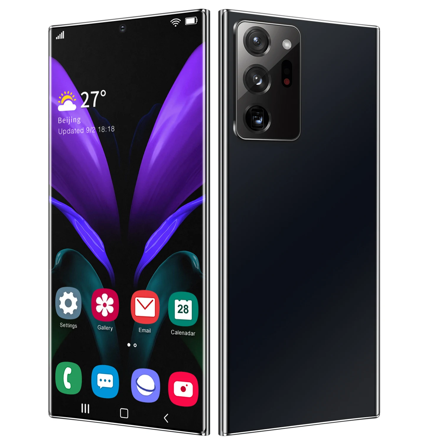 Смартфон Note 20 max 12 + 512 ГБ 2 SIM-карты AMOLED экран 6 9 дюйма Android 10 0