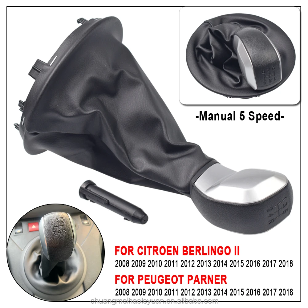 5-ступенчатая ручка переключения передач для Citroen Berlingo II Peugeot Partner 2008 2009 2010 2011 2012 2014 2015 2016 2017 2018