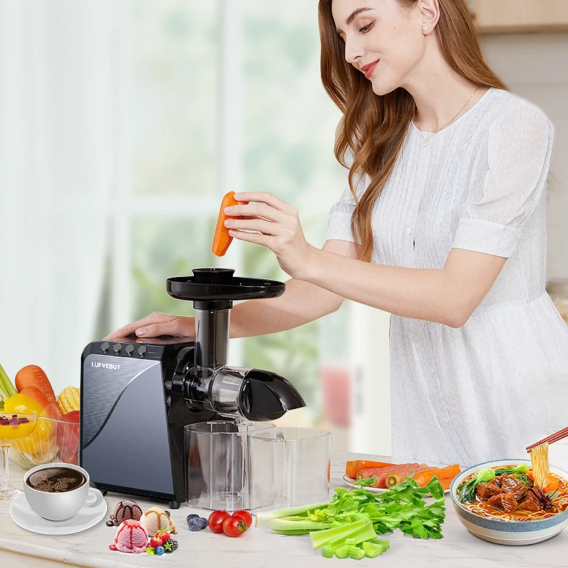 Multi-functional 2/3/4/5 in 1 kitchen all-in-one machine one-stop home appliances with juicing coffee grinding beans slow juicer