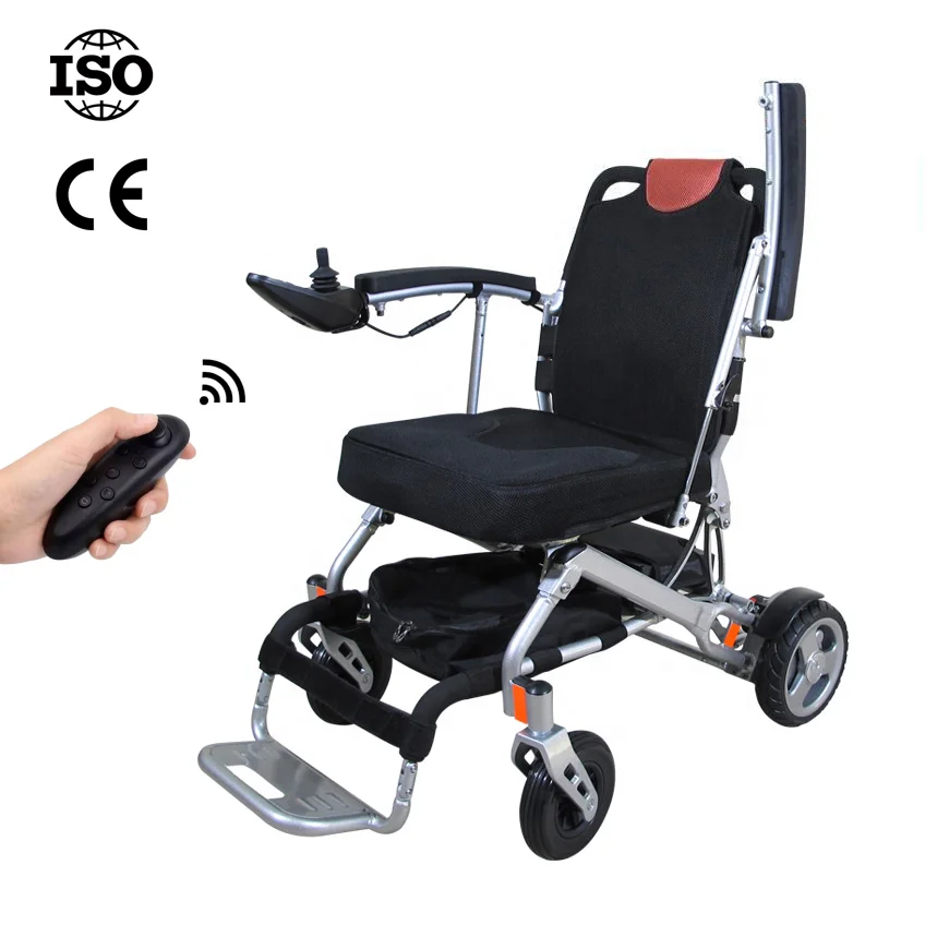 Durable Compact Joystick controller electric power wheelchair for disabled