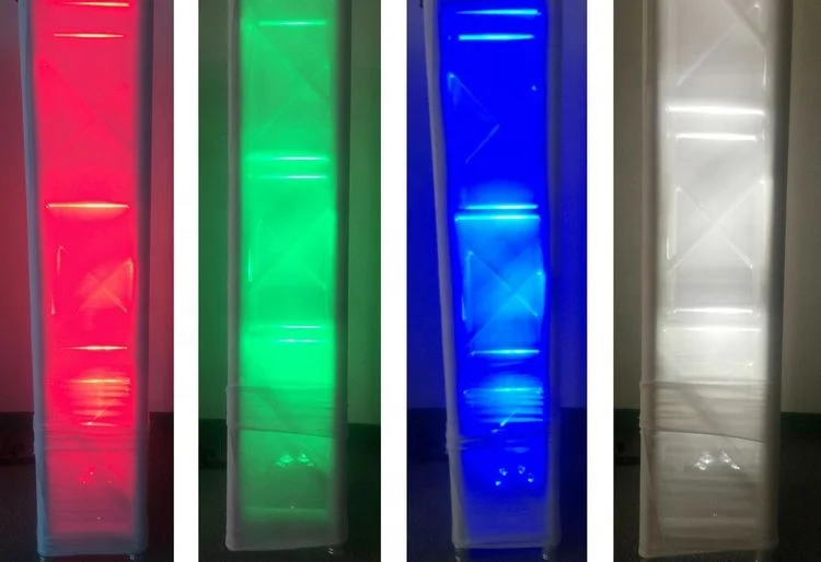 Stairville BTL-30 Battery Operated Truss Spotlight 3x18W 3pcs 18Watt RGBWA-UV 6-IN-1 LED Wireless Upward Stage Light