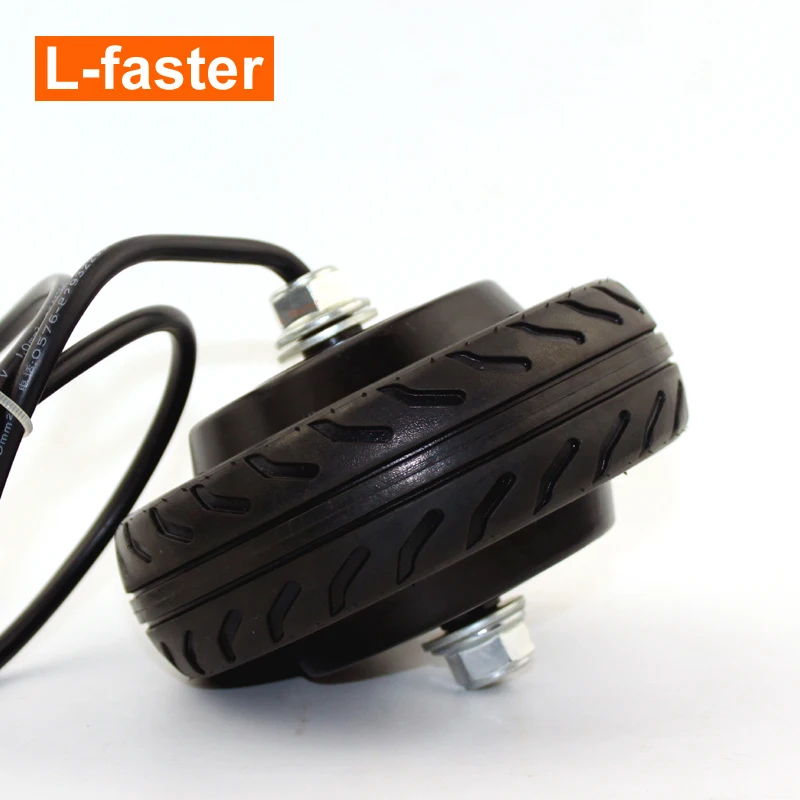 5 inch Brushless Hob Motor Wheel Electric Scooter Motor Bicicleta Electrica 36V200W Electric Wheel Brushless Non-gear Scooter