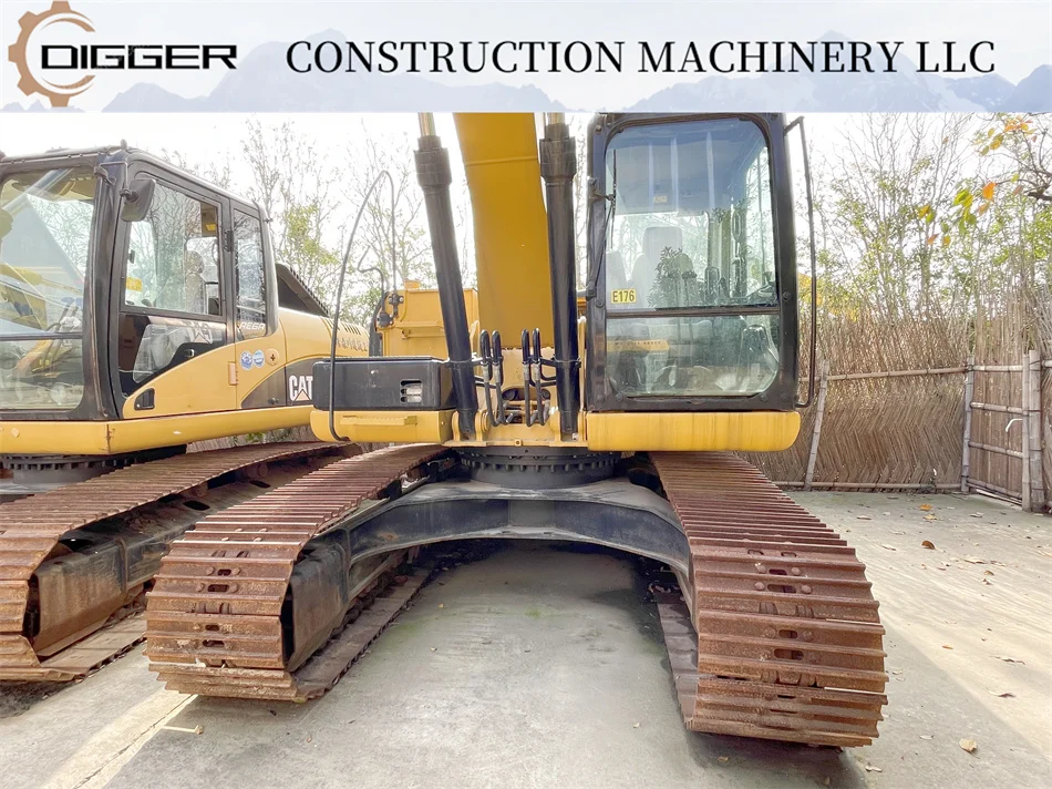 Экскаватор Cat 323D 2022 б/у хорошее состояние средний 23-тонный Гусеничный мини-модель высокое качество 90% новый двигатель низкая цена