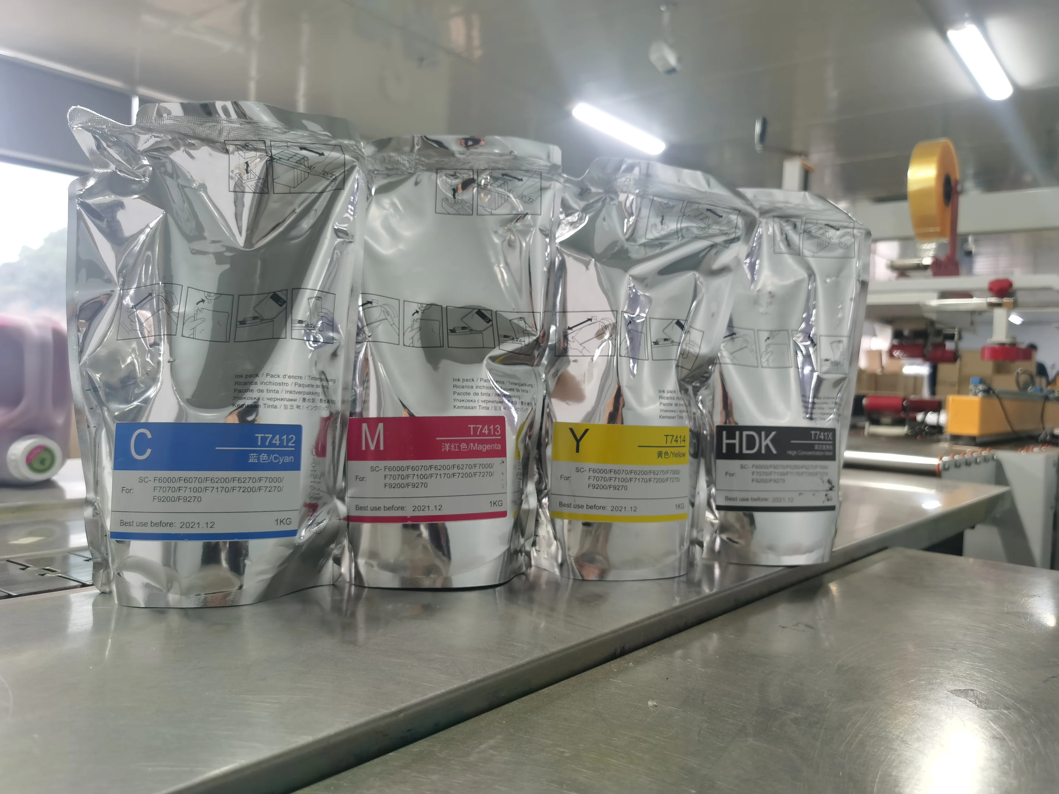 INKBANK factory Bulk ink  RZ  Heat Transfer  printing  sublimation ink Used for epson 4720 i3200 DX5 DX7