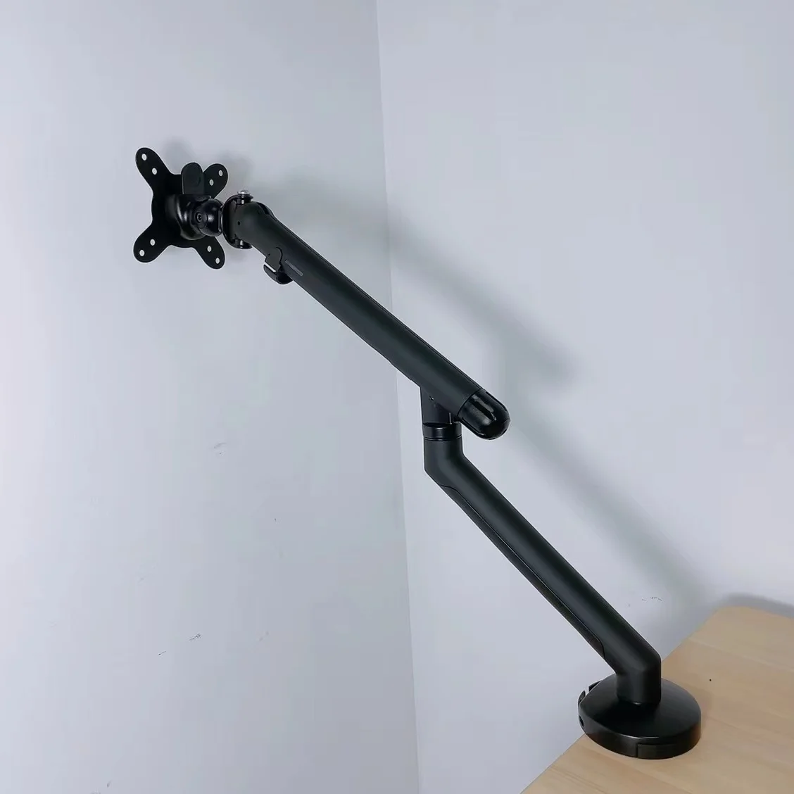 Premium New Single Monitor Stand Mount VESA Spring Adjustment Force Monitor Arm