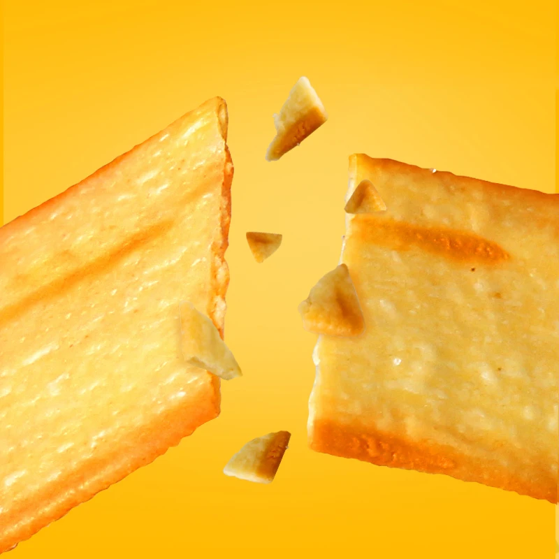 JIUR New Flavors grilled cheese cracker OEM nutritious snacks tasty crispy cookies for sale
