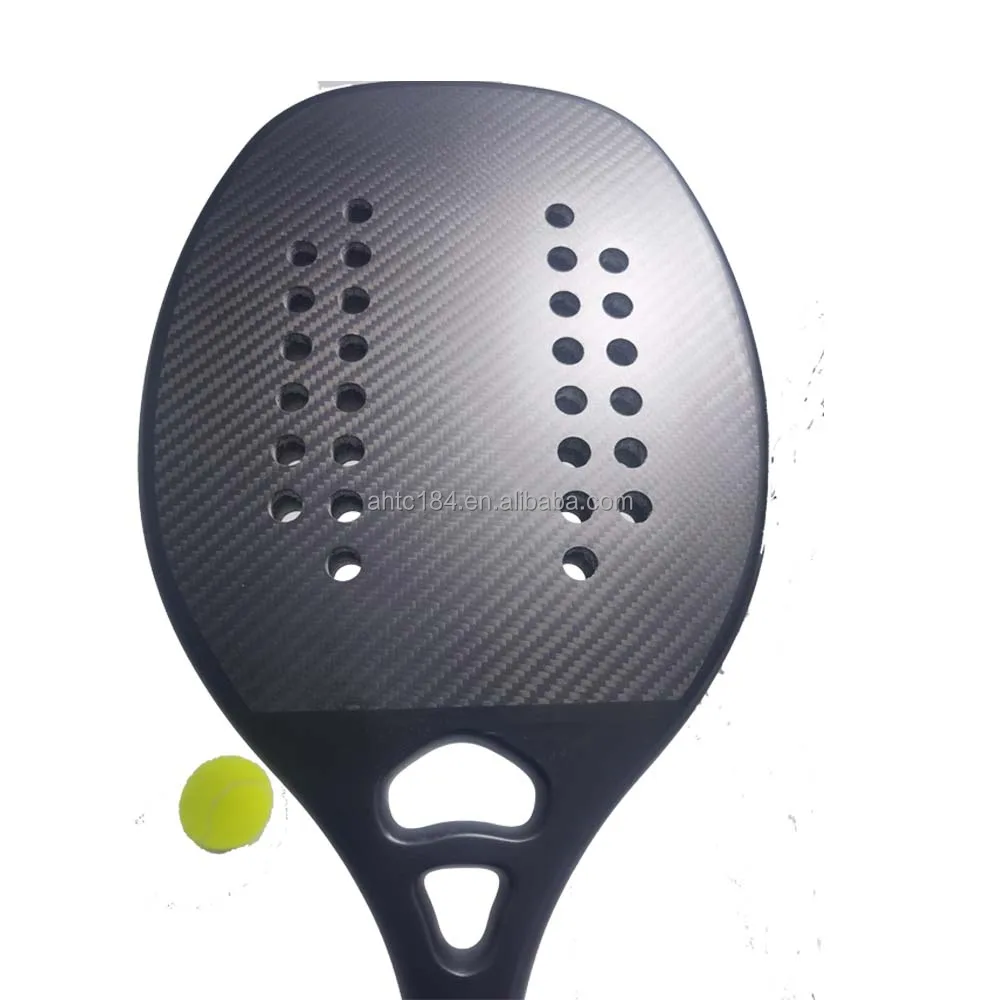 2022 Latest Composite Surface Padel Paddle Beach Tennis Rackets with High Quality EVA Core (1600477756021)
