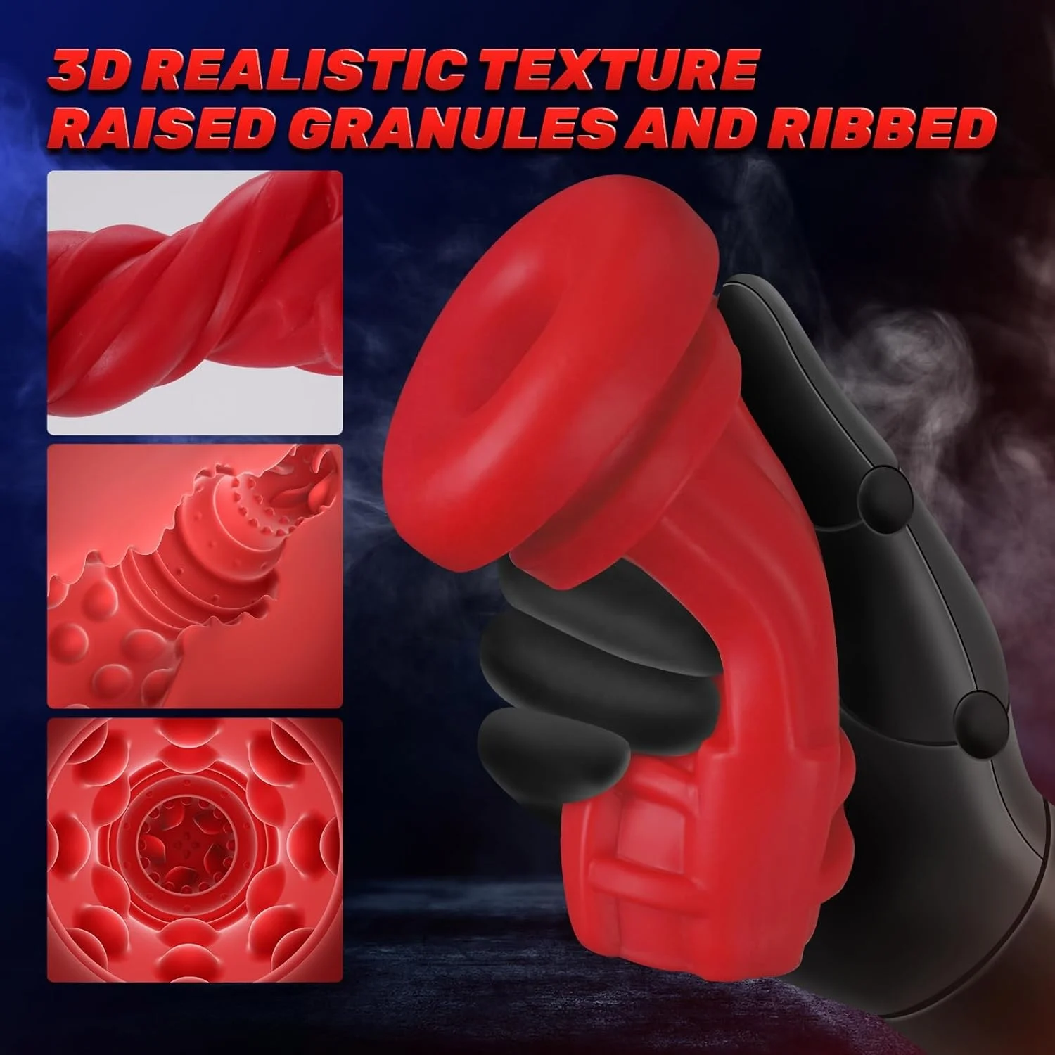 9 Sucking Modes Male Masturbators Cup Sex Toys for Men with LCD Display 3D Textured Sleeve Heating Mens Sex Toy Male Stroker