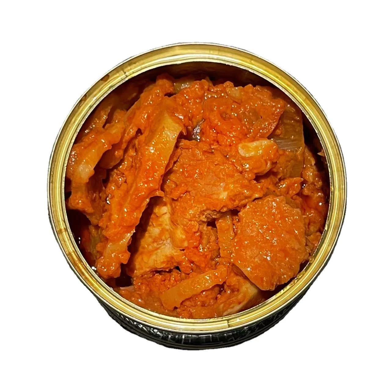Горячая Распродажа завод по производству пищи мяса свинины круглая банка 198 г нарезанная свинина в стиле Сычуань готовая к