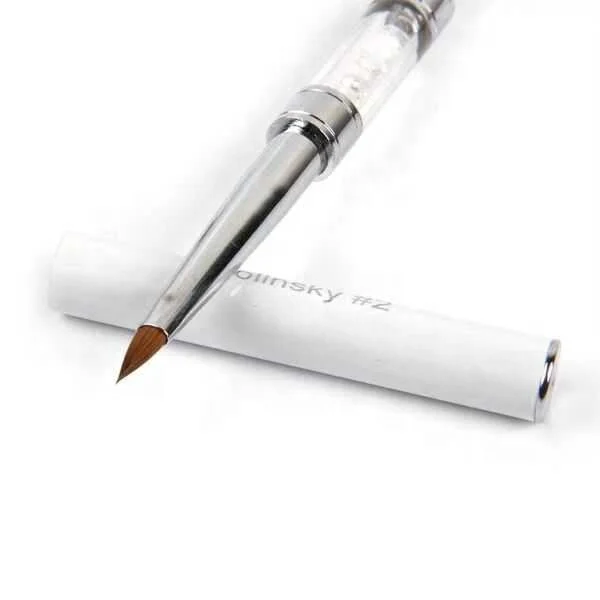 
Double ended Kolinsky Sable Hair Polygel Brush Acrylic Nail Brush 