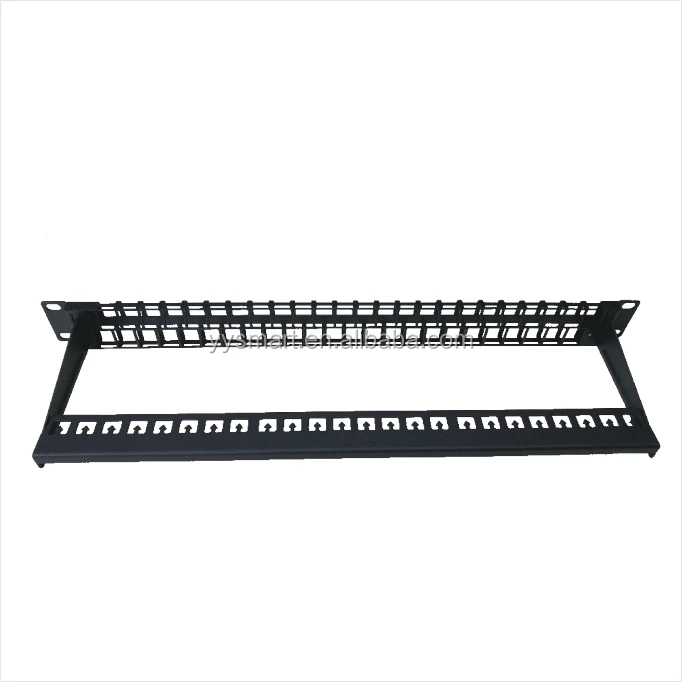  RJ45 1U 48 портовая коммутационная панель Cat6 UTP 19