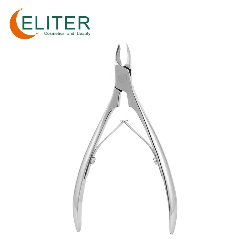 Eliter Hot Sell In Stock Forging Full Jaw Short Cuticle Cuticle Nipper Cuticle File Nail Remover Nail Nipper Stainless