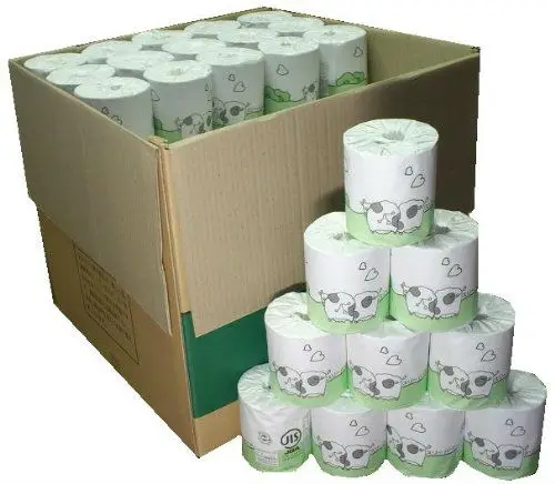 high quality customized toilet paper 2 ply wholesale manufact toilet tissue rolls paper