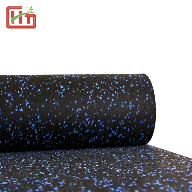 8MM High Quality Waterproof Indoor Rubber Sheet Roll For Gym Sports Equipment Rubber Mat