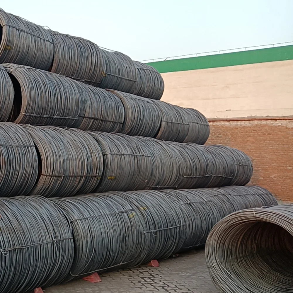 Hot Rolled Raw Material Carbon Steel Sae 1018 1008 1006 And Low Carbon Steel Q195 Q235 Wire Rods