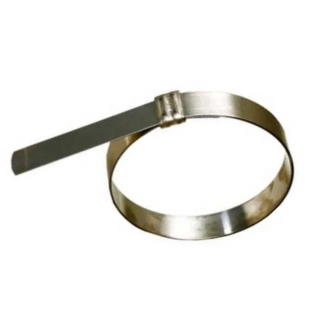 J-Smooth Clamps Hongjing High Polished Heavy Duty Stainless Steel 201 Center Punch Clamp Band Clamp