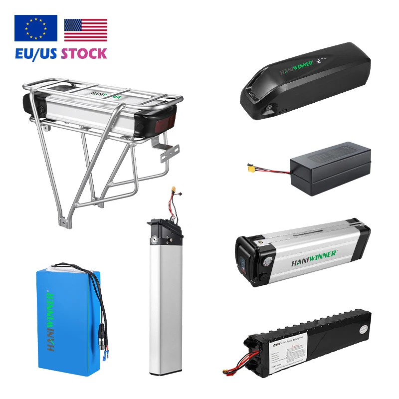 Eu Stock 24V 36V 48 V Ebike Electric Cycle Motorcycle Battery Replacement Li ion Lithium-ion 18650 Battery Case With Bms