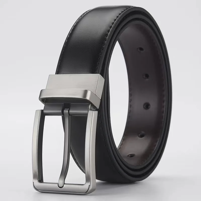 wholesale factory custom logo printed luxury high quality men belts famous brand genuine leather