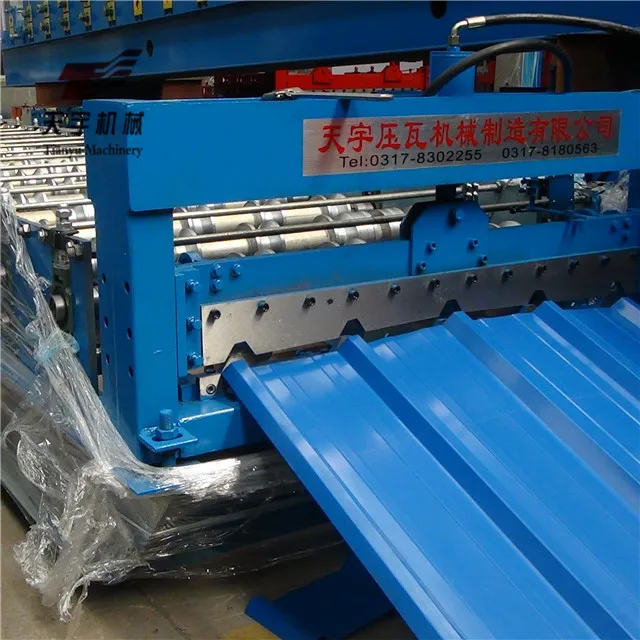 Building Materials Ppgi Corrugated Making Machine Galvanized Iron Zinc Metal Roof Sheet Panels Machine Tile Roof Making Machine