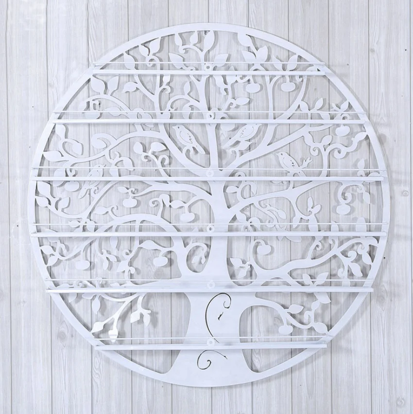 New Metal Iron Oval Display Stands Nail Polish Rack