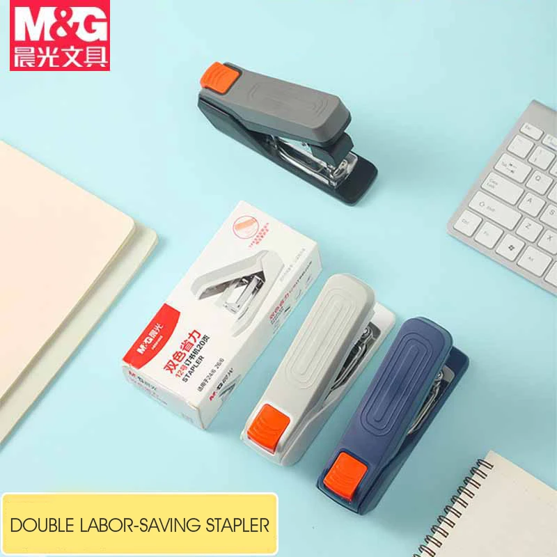 New Design 50Sheets Two-color Stapler 24/8  For Office Supplies