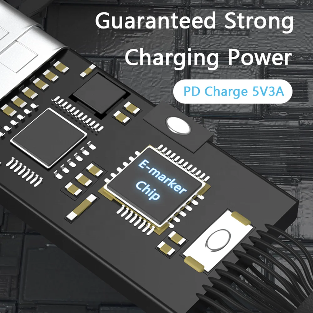 Commonly Used Accessories & Parts Type C Cable Fast Charging 2m USB  C to USB A USB Mobile Cable