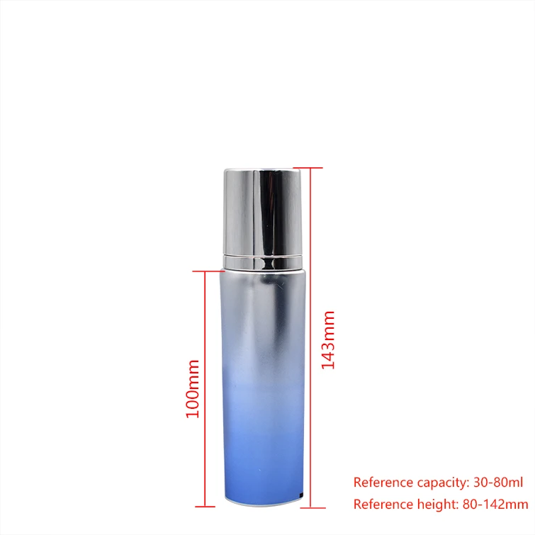 30mm Ceramic Massage Head Cap Tube ELM-412 Soft Packaging for Skincare Creams PE Aluminum Plastic Laminated High Gloss Material