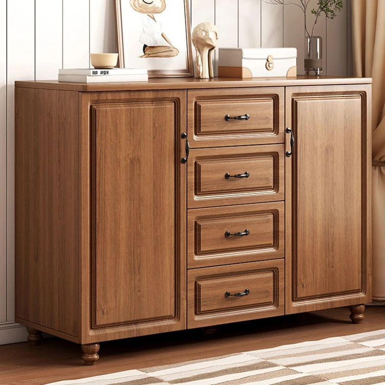 Wholesale custom cheap mdf cabinet chest of drawers melamine chest of drawers design of bedroom antique style